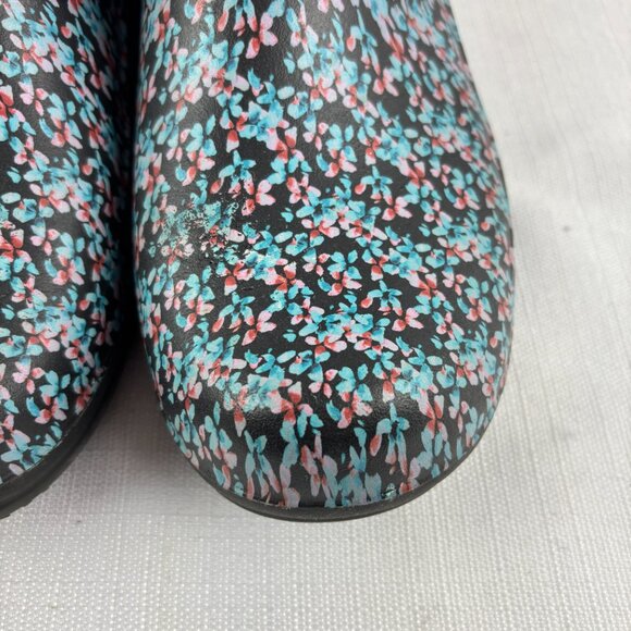 Crocs Women's 9 Neria Pro Triple Comfort Floral Slide-on Rubber Clogs - Picture 8 of 14